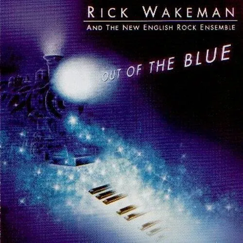 Rick Wakeman - Out of the Blue vinyl record cover