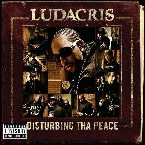 Ludacris - Ludacris Presents Disturbing Tha Peace vinyl record cover