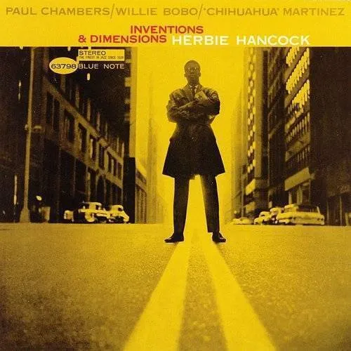 Herbie Hancock - Inventions & Dimensions vinyl record cover