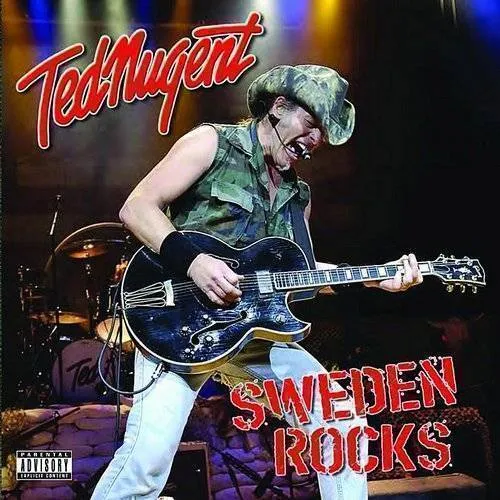 Ted Nugent - Sweden Rocks vinyl record cover