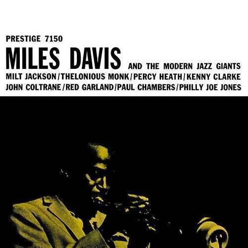 Miles Davis - Miles Davis & The Modern Jazz Giants vinyl record cover