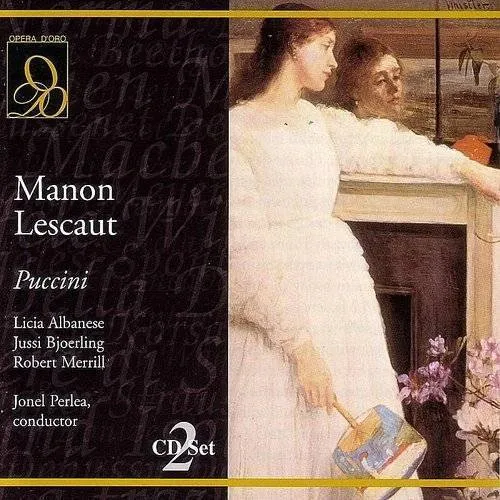 G Puccini - Manon Lescaut vinyl record cover