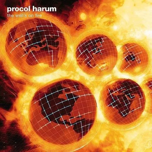 Procol Harum - The Well's On Fire vinyl record cover