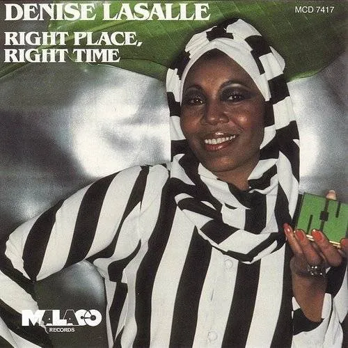 Denise Lasalle - Right Place Right Time vinyl record cover