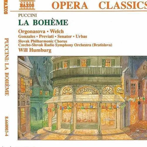 G. Verdi, Puccini / Humburg / Czecho-Slovak Rso - La Boheme vinyl record cover