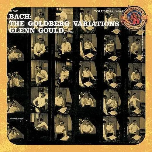 Glenn Gould, Bach / Gould - Goldberg Variations (1955) (Bonus Tracks) vinyl record cover
