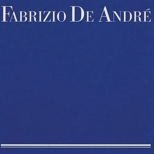 De Fabrizio Andre - Fabrizio De Andre (Blu) (Blk) [180 Gram] (Ita)