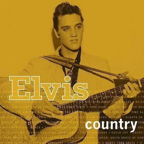 Elvis Presley - Elvis Country vinyl record cover
