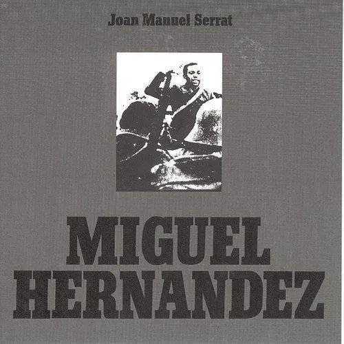 Joan Serrat Manuel - Miguel Hernandez vinyl record cover