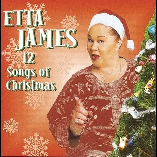 Etta James - 12 Songs Of Christmas vinyl record cover