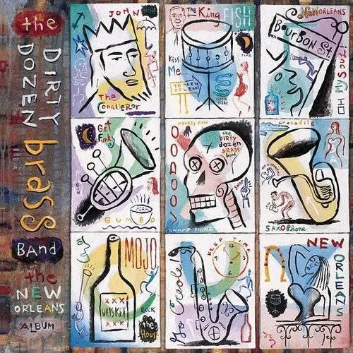 Dirty Dozen Brass Band - New Orleans Album vinyl record cover