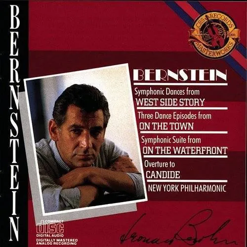 Leonard Bernstein - Bernstein Conducts Bernstein vinyl record cover