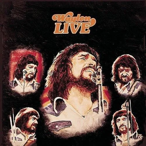 Waylon Jennings - Waylon Live vinyl record cover