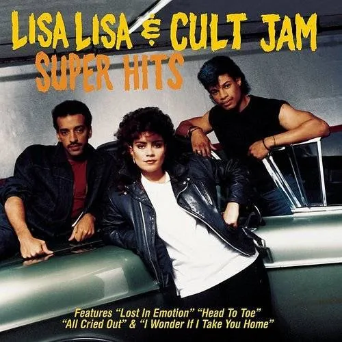 Lisa Lisa & Cult Jam - Super Hits vinyl record cover