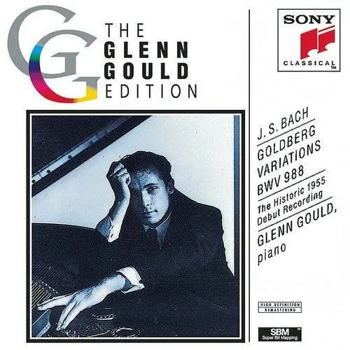 Glenn Gould, Bach / Gould - Goldberg Variations (1955) (Bonus Tracks) vinyl record cover