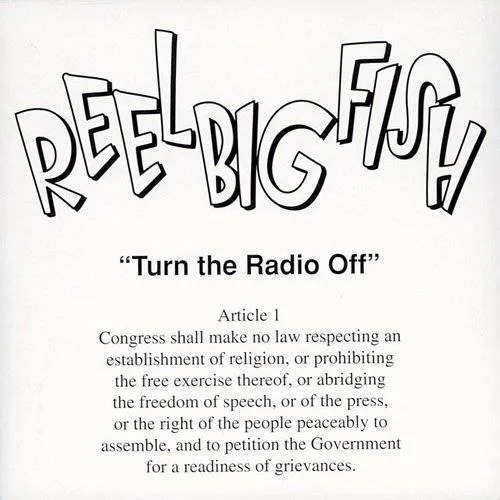 Reel Big Fish - Turn The Radio Off vinyl record cover
