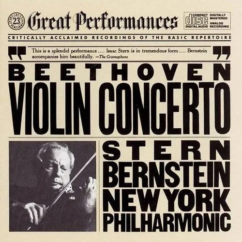 Isaac Stern - Violin Concerto vinyl record cover