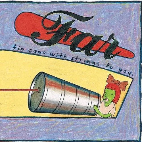 Far - Tin Cans With Strings To You (Blue) vinyl record cover
