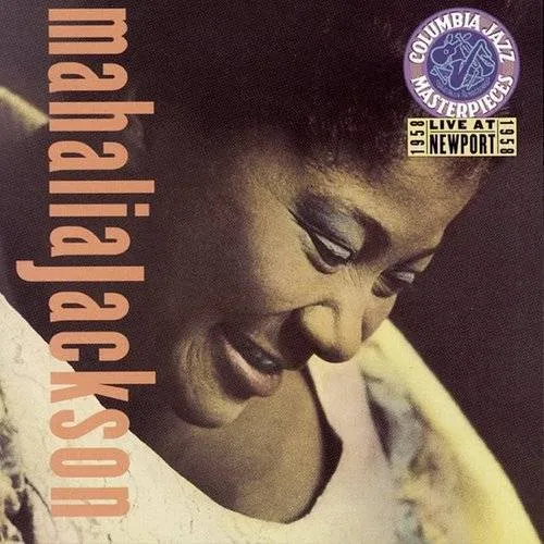 Mahalia Jackson - Live At Newport 1958 vinyl record cover