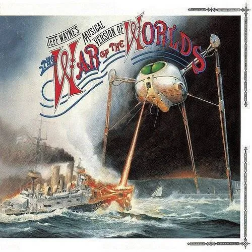 Jeff Wayne - War Of The Worlds vinyl record cover