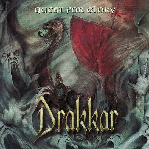 Drakkar - Quest for Glory vinyl record cover