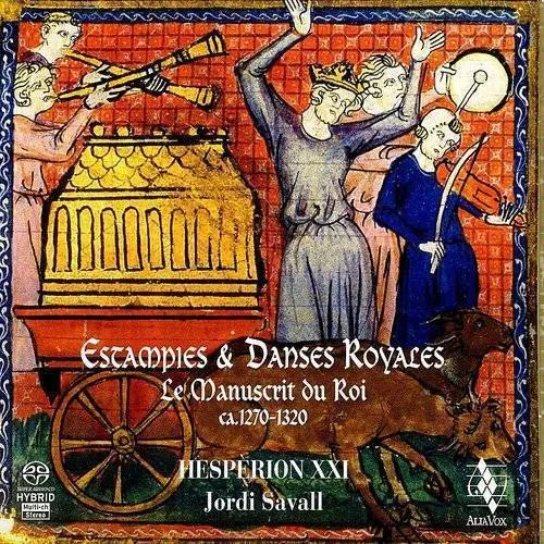 Jordi Savall - Estampies Et Danses Royales (Hybr) vinyl record cover