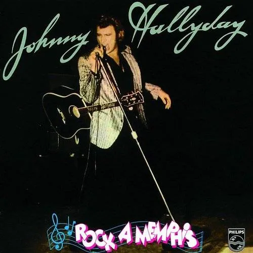 Johnny Hallyday - Rock a Memphis vinyl record cover