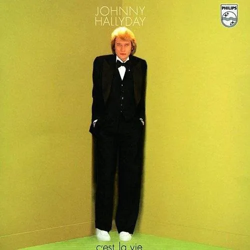 Johnny Hallyday - C'Est La Vie vinyl record cover
