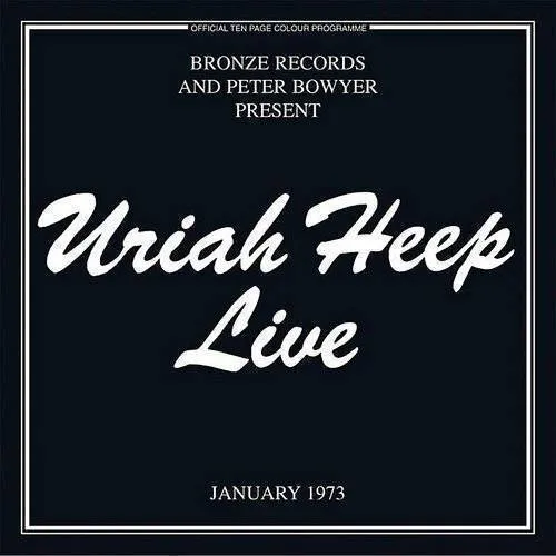 Uriah Heep - Live 1973 vinyl record cover