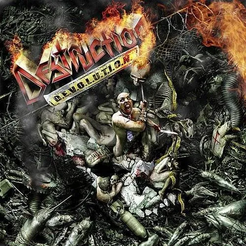 Destruction - D.E.V.O.L.U.T.I.O.N. vinyl record cover