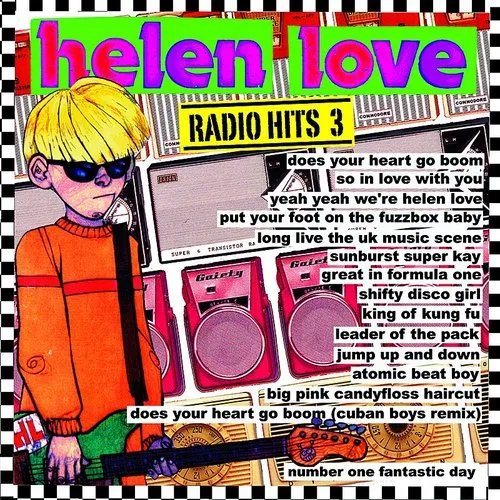 Helen Love - Radio Hits 3 vinyl record cover