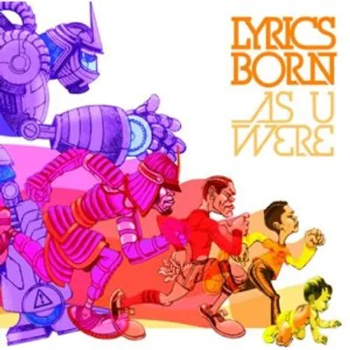 Lyrics Born - As U Were vinyl record cover