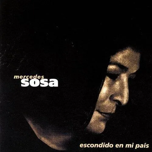 Mercedes Sosa - Escondido En Mi Pais vinyl record cover