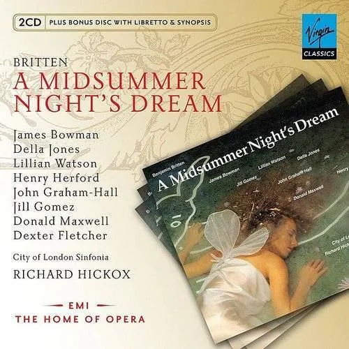 Richard Hickox - Midsummer Night's Dream (W/Cdrom) vinyl record cover