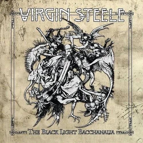 Virgin Steele - Black Light Bacchanalia vinyl record cover