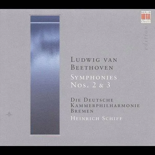 L.V. Beethoven - Symphonies 2 & 3 vinyl record cover