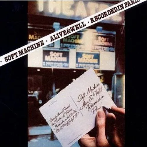 Soft Machine - Alive & Well Recorded In Paris vinyl record cover