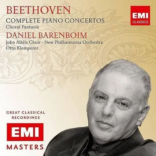 Daniel Barenboim - Complete Piano Concertos vinyl record cover