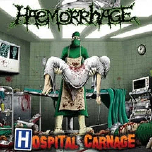 Haemorrhage - Hospital Carnage (Blk) vinyl record cover