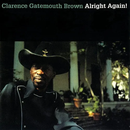 Clarence 'Gatemouth' Brown - Alright Again! vinyl record cover