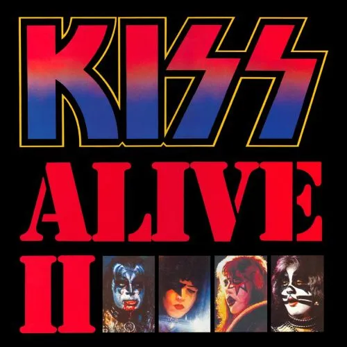 KISS - Alive Ii (45th Anniversary) (Blue) [Colored Vinyl] (Red)