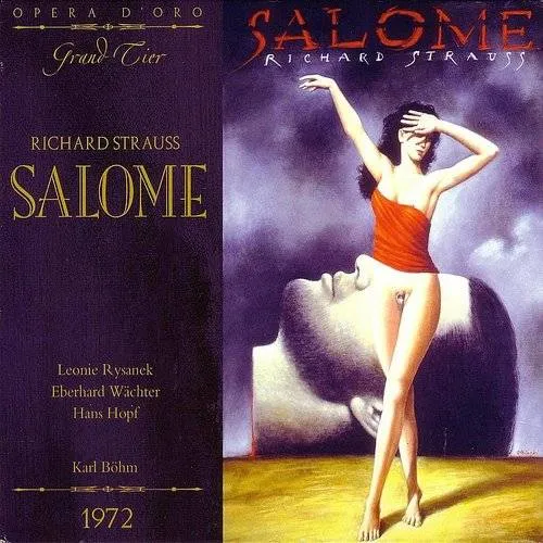 Richard Strauss - Salome vinyl record cover