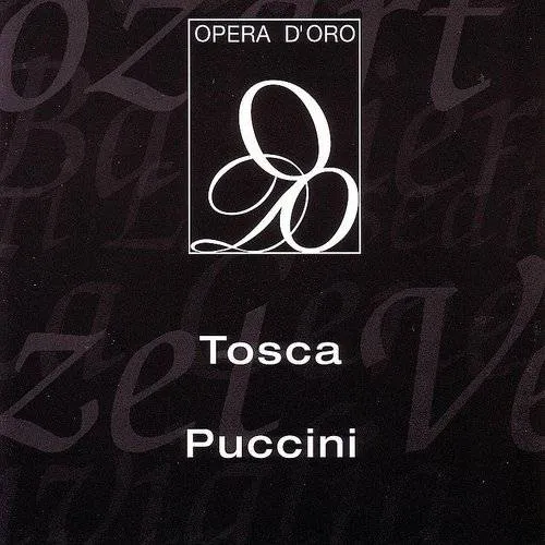 Giacomo Puccini - Tosca vinyl record cover