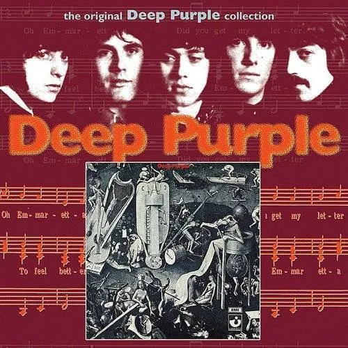 Deep Purple - Deep Purple vinyl record cover