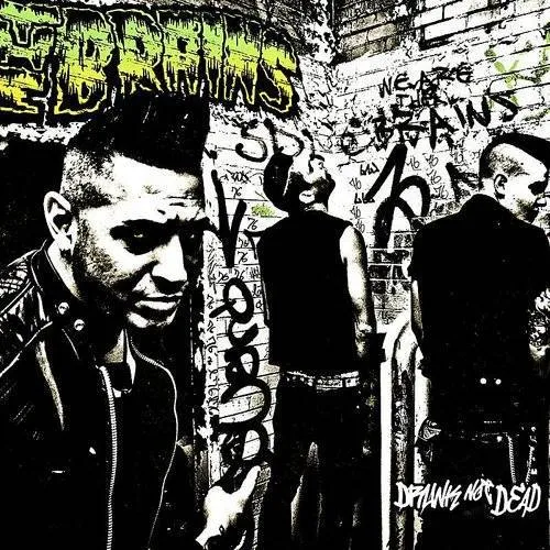 Brains - Drunk Not Dead vinyl record cover
