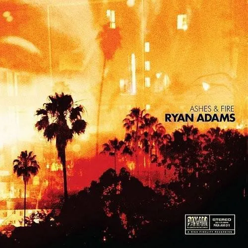 Ryan Adams - Ashes and Fire vinyl record cover