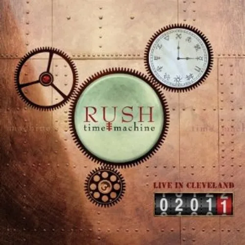 Rush - Time Machine 2011: Live In Cleveland vinyl record cover
