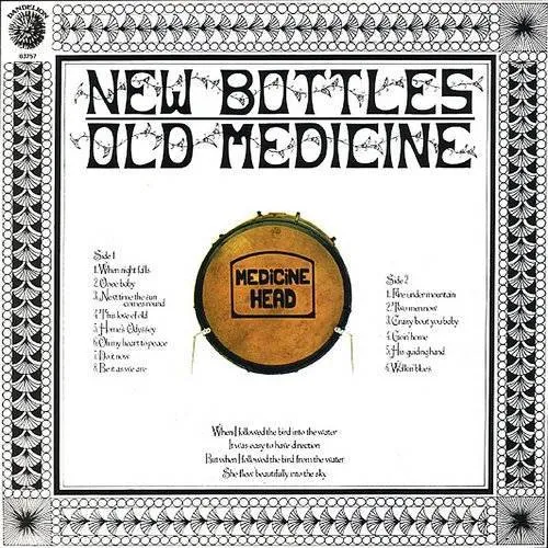 Medicine Head - New Bottles Old Medicine vinyl record cover