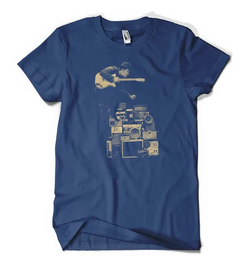  - Tom Waits RSD Jumping Shirt [Navy] [M]