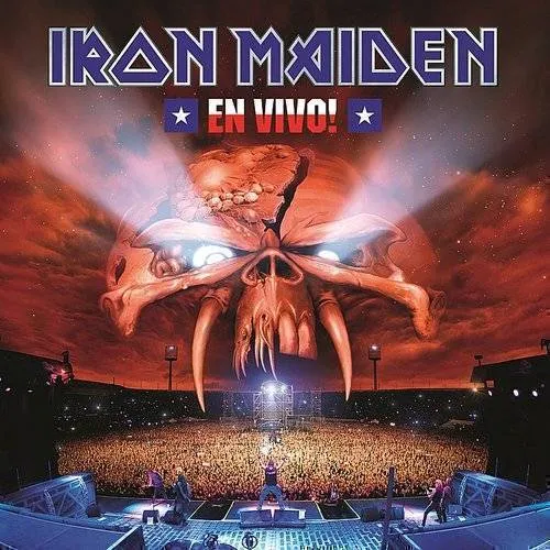 Iron Maiden - En Vivo! vinyl record cover